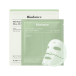 BIODANCE Refreshing Sea Pole Real Deep Mask — 4 x 34 g | Hydrogel Mask for Oil & Sebum Control, Soothing & Impurities Care